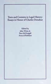 Essays in Honour of Charles Donahue